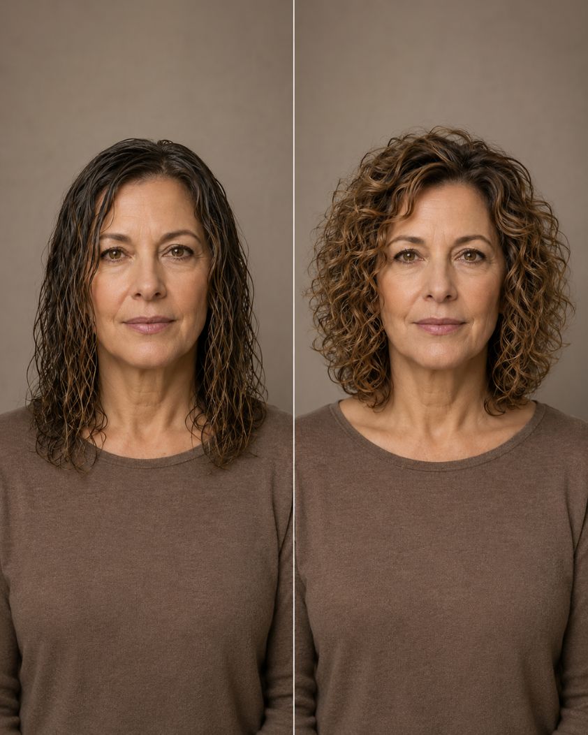 Curls that have changed with age