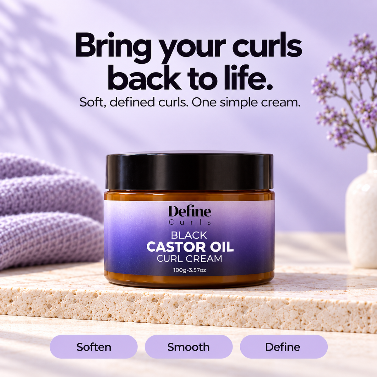 Black Castor Oil Cloud Cream